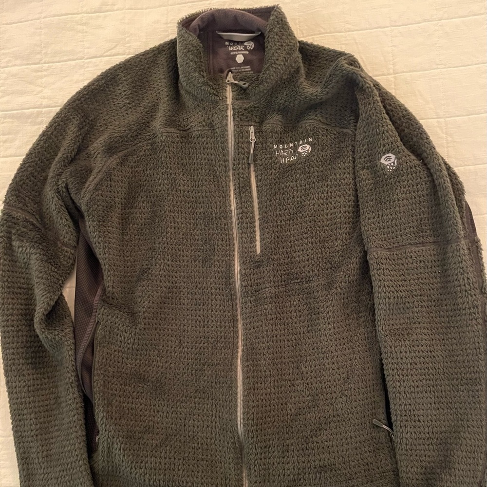 Men’s Mountain Hardware full zip jacket. Black X-Large